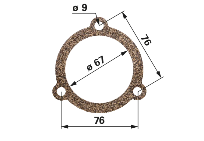 Dichtung für Wellendichtringgehäuse vorne – Ersatz für Steyr 162000010701 GartenShop24 - Hochwertige Gartengeräte