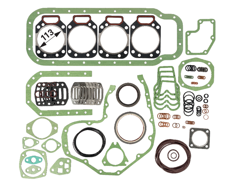 Motordichtsatz Durchmesser 113 mm passend zu Motor anstelle von Steyr 140100010714 GartenShop24 - Hochwertige Gartengeräte