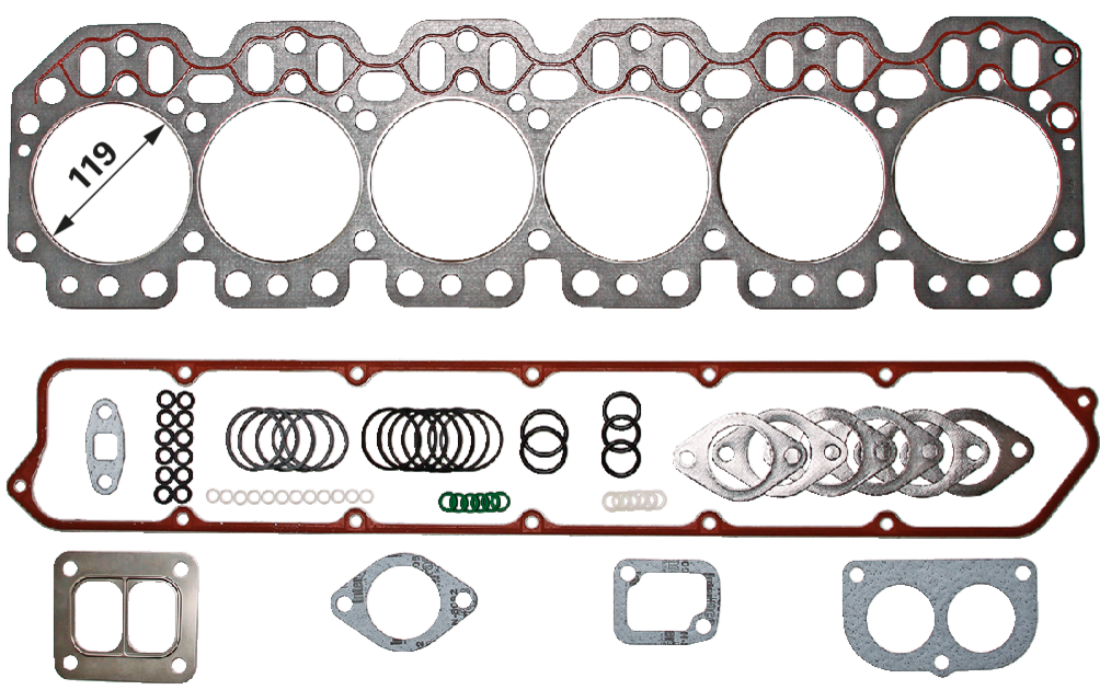Reinz Zylinderkopfdichtsatz Durchmesser 119 mm – passend für John Deere RE527283 Reinz