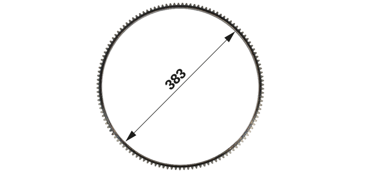 Starterkranz 127 Zähne anstelle von CNH 4895353 GartenShop24 - Hochwertige Gartengeräte