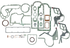 Reinz Motordichtsatz unten zu Motor D-239, D-246, D-268 passend für Case IH 743-856 Reinz