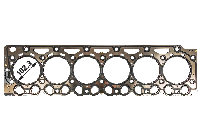 Reinz Zylinderkopfdichtung 6 Zylinder Stärke 1,4 mm anstelle von Deutz-Fahr 04512439 Reinz