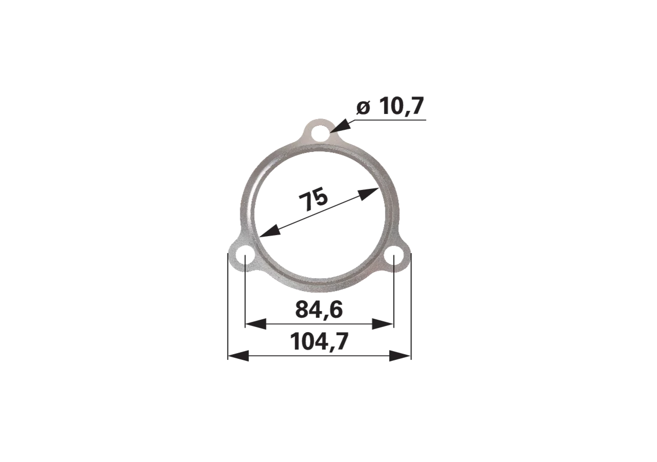 Perkins Original Dichtung Turbo-Ansaugrohr anstelle von 3688A034 Perkins Original