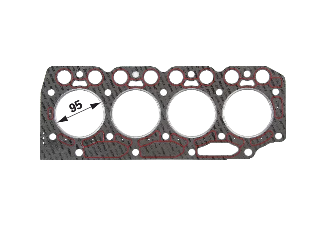 Zylinderkopfdichtung Stärke 1,7 mm – passend für Deutz-Fahr 04209893 Reinz