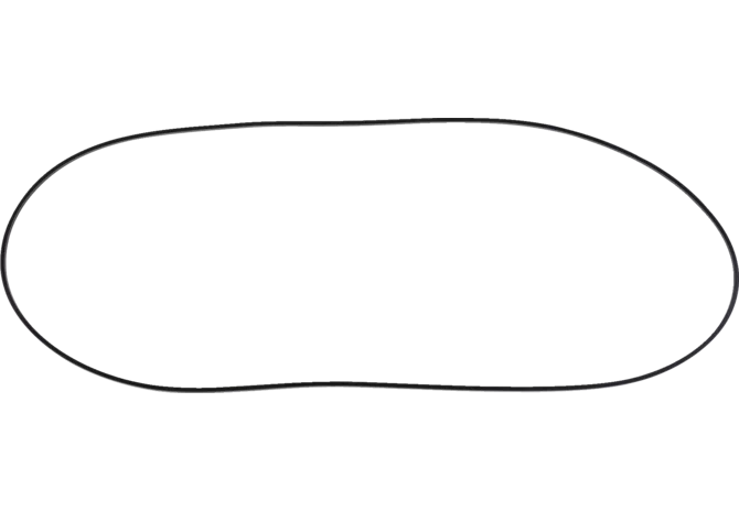 Ventildeckeldichtung 4 Zylinder – passend für Kubota 15442-1452-0 GartenShop24 - Hochwertige Gartengeräte