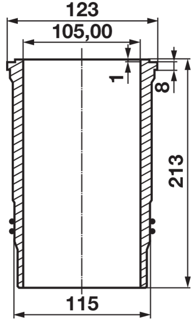 Kolbenbuchsensatz Kolbenbolzen 35 x 88 mm für MWM-Turbomotoren GartenShop24 - Hochwertige Gartengeräte