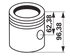 Mahle Kolben mit Ring, Kolbenbolzen 3 Ringe 3/2,38/4 mm, 38 x 82 mm, anstelle CNH 8094740 Mahle