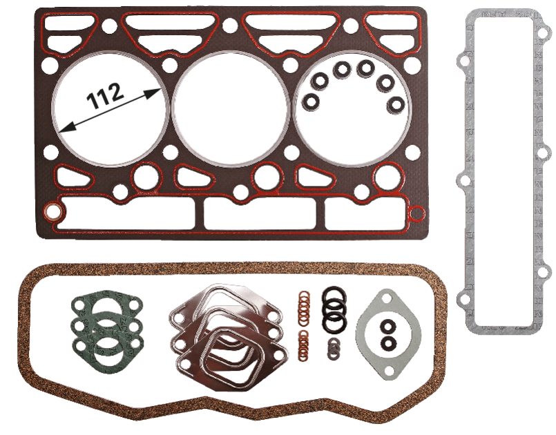 Reinz Zylinderkopfdichtsatz 3-Zylinder-Motor D-155, D-179 anstelle von Case IH 3136798R99 Reinz