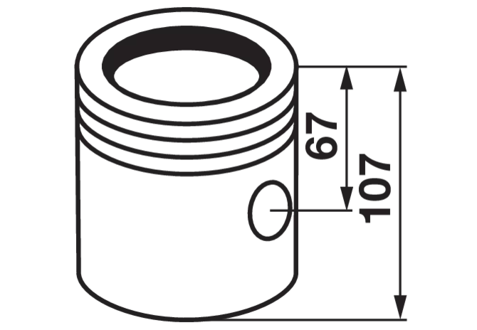 Kolbenschmidt Kolbenbuchsensatz zu Motor D-268 Kolbenschmidt