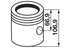 Kolbenschmidt Kolbenbuchsensatz Kolbenbolzen 38 x 82 mm zu Motor DT-239, DT-358 Kolbenschmidt