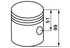 Kolbenbuchsensatz Kolbenbolzen 28 x 77 mm zu Motor BD-144 passend für Case IH BD144 GartenShop24 - Hochwertige Gartengeräte