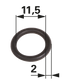 O-Ring anstelle von Case IH 717222R1 GartenShop24 - Hochwertige Gartengeräte