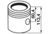 Kolbenschmidt Kolbenbuchsensatz Kolbenbolzen 35 x 82 mm zu Motor D226-3.2, D226-4.2, D226-6.2 Kolbenschmidt