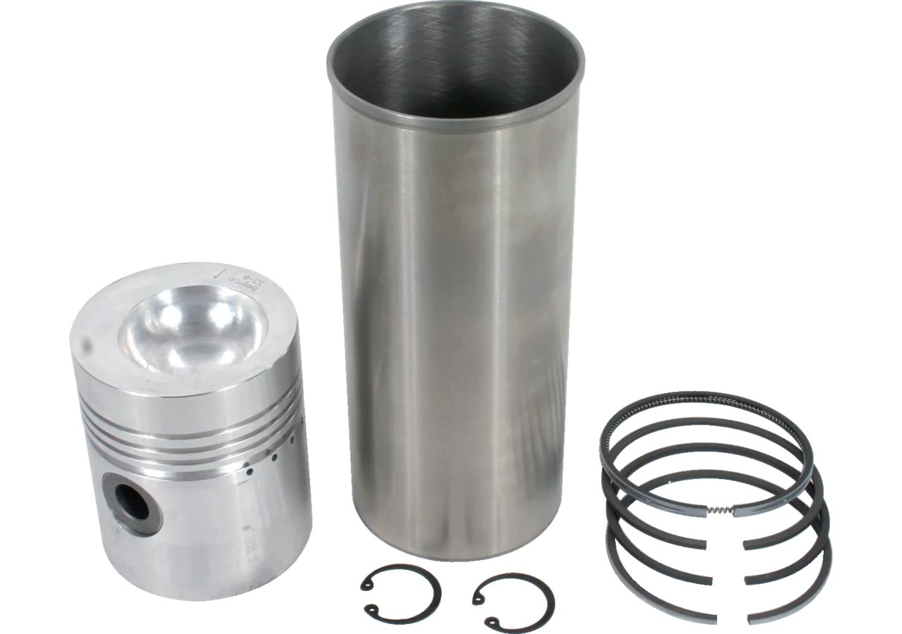 Kolbenbuchsensatz Kolbenbolzen 31,75 x 75,3 mm Brennraum ø 55,9 mm ohne Spitze passend für Perkins-Motor AD3.152 GartenShop24 - Hochwertige Gartengeräte