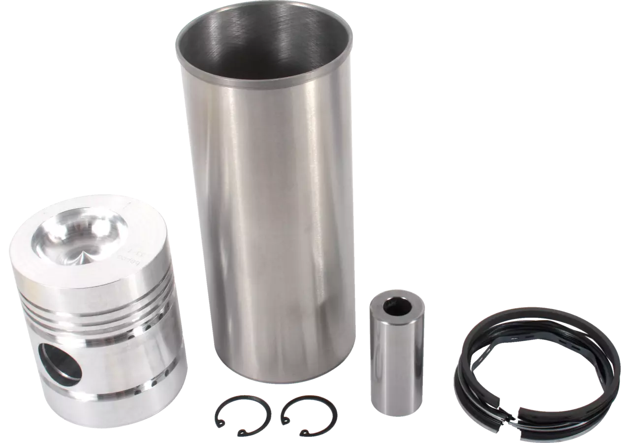 Kolbenbuchsensatz Kolbenbolzen 31,75 x 75,3 mm Brennraum ø 55,9 mm mit Spitze passend für Perkins-Motor AD3.152 GartenShop24 - Hochwertige Gartengeräte