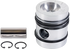Kolbenschmidt Kolben mit Kolbenringen Brennraum Ø 55,9 mm mit Spitze anstelle von Perkins 68322 Kolbenschmidt