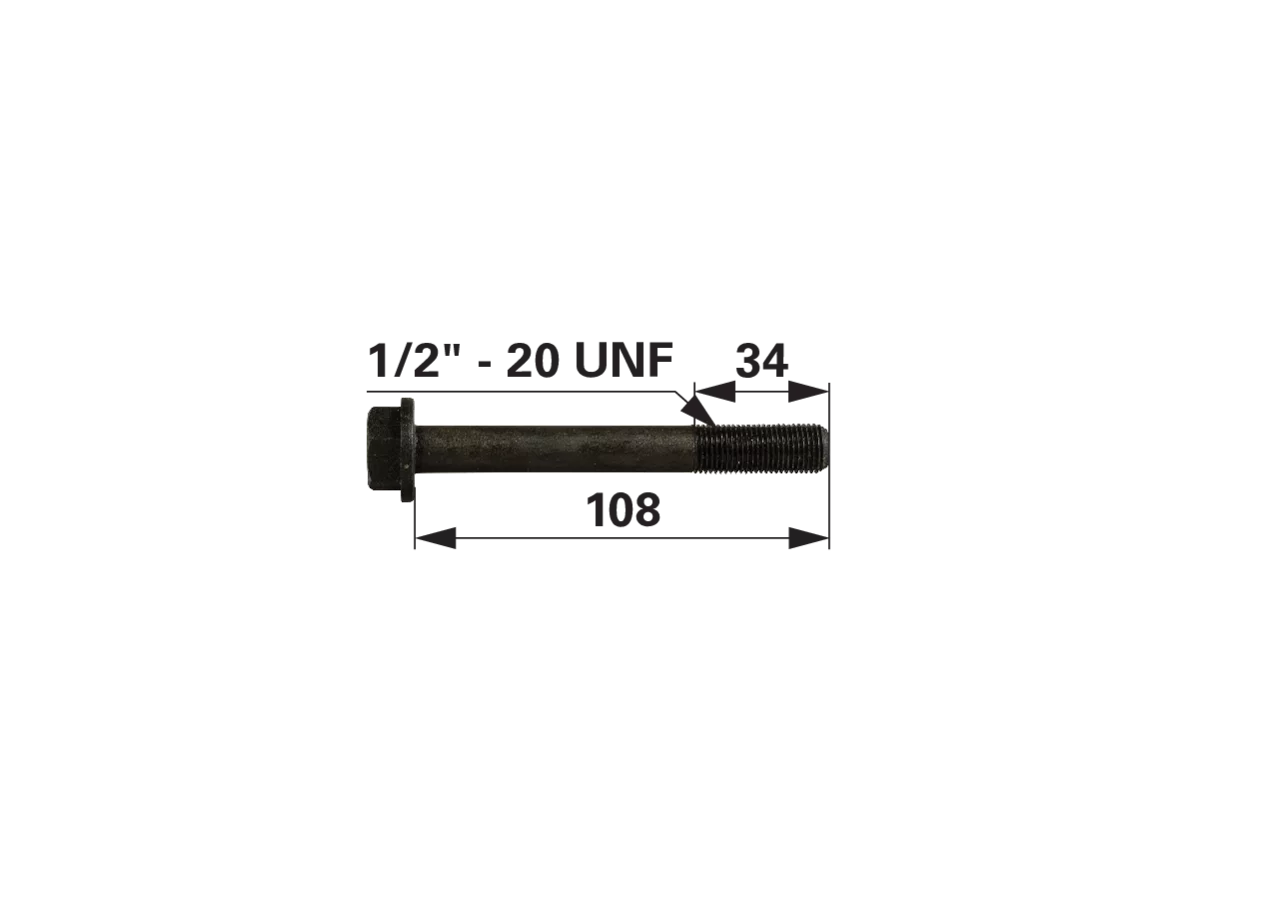 Zylinderkopfschraube passend für Perkins 32166221 GartenShop24 - Hochwertige Gartengeräte