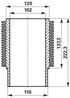 Kolbenschmidt Kolbenbuchsensatz Kolbenbolzen 40 x 80 mm Bund Ø 120 mm passend zu Deutz Motor BFL913 Kolbenschmidt