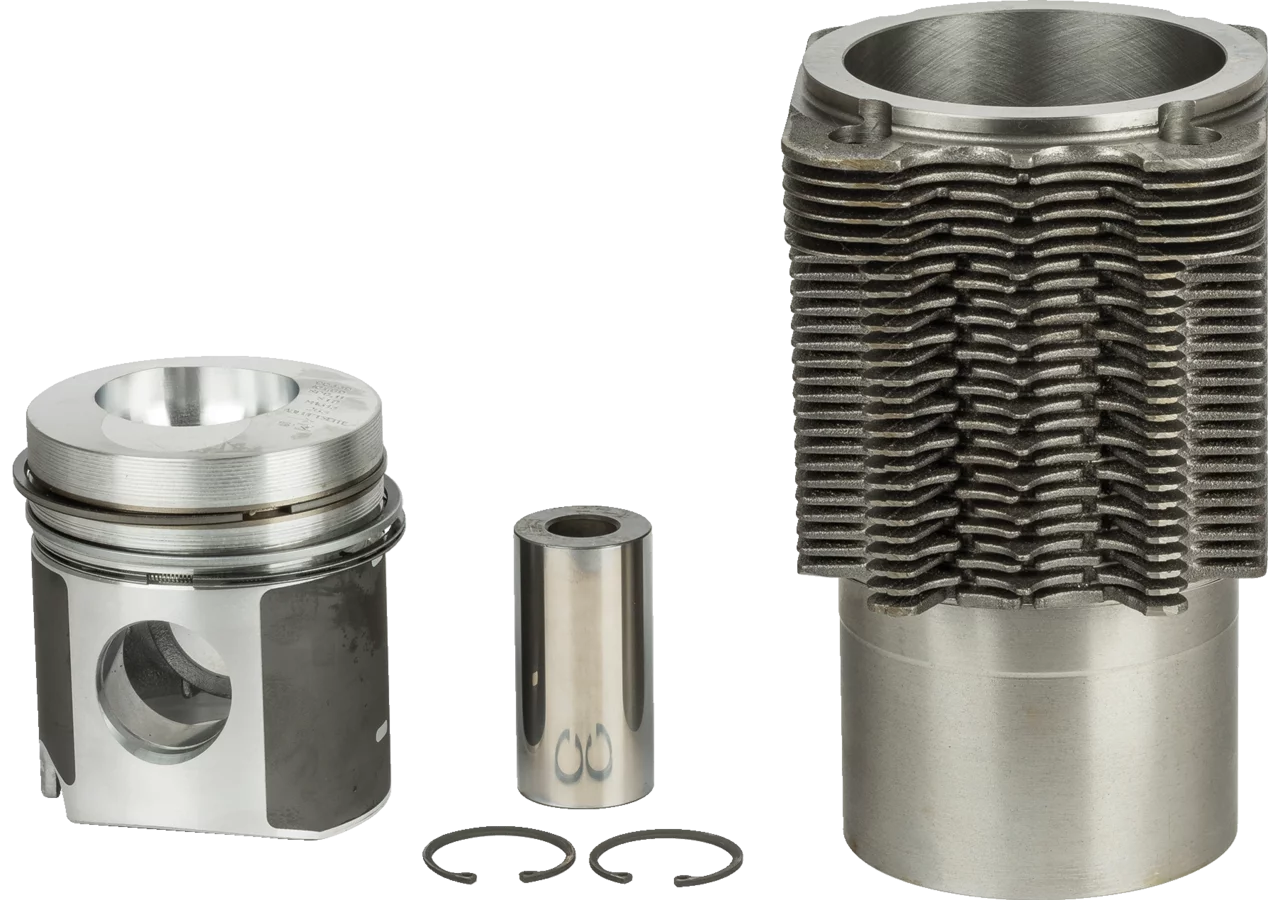 Kolbenschmidt Kolbenbuchsensatz Kolbenbolzen 40 x 80 mm Bund Ø 124,5 mm passend zu Deutz Motor BFL913 Kolbenschmidt