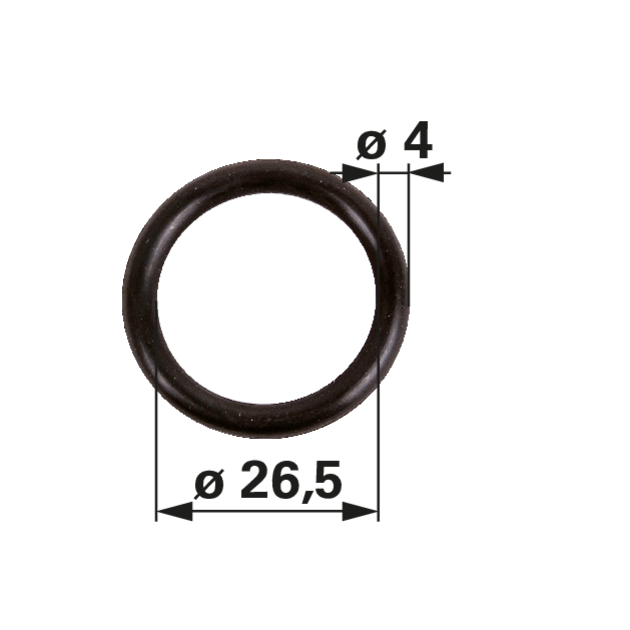 O-Ring Saugrohr anstelle von Deutz-Fahr 01153874 GartenShop24 - Hochwertige Gartengeräte