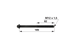 Zylinderkopfschraube M12 x 1,5 Länge: 165 mm anstelle von CNH 504081533 GartenShop24 - Hochwertige Gartengeräte