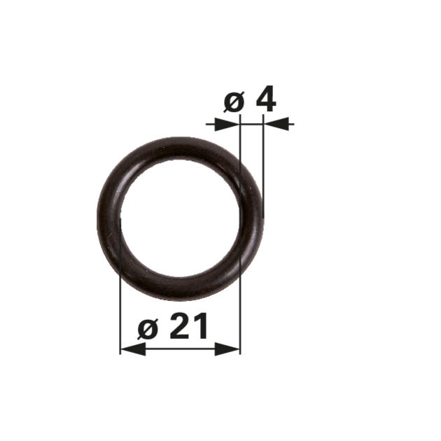 O-Ring Saugrohr für Motorölpumpe 21 x 4 mm GartenShop24 - Hochwertige Gartengeräte
