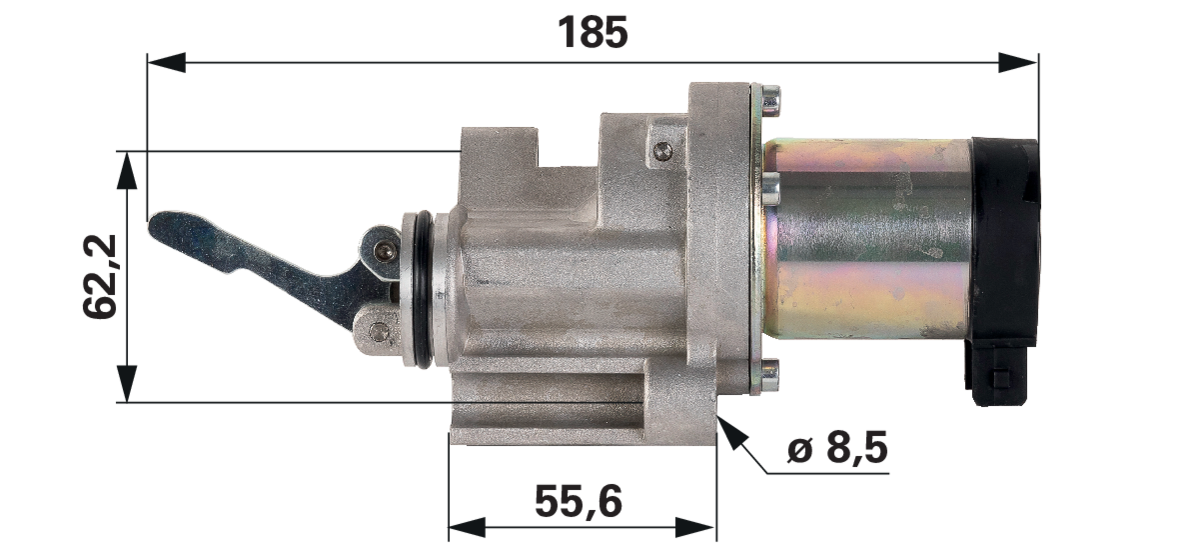 Abstellmagnetschalter passend für Deutz-Fahr BF4M1012 GartenShop24 - Hochwertige Gartengeräte
