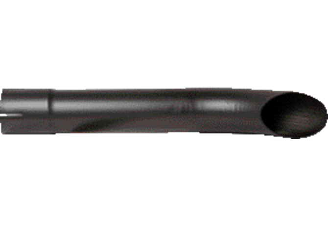Endrohr für Auspuff ID 60,5 mm Länge 425 mm GartenShop24 - Hochwertige Gartengeräte