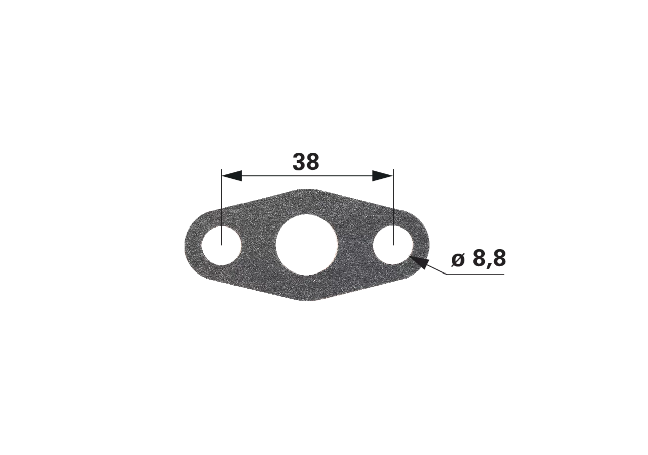Dichtung anstelle von Perkins 36832138 GartenShop24 - Hochwertige Gartengeräte