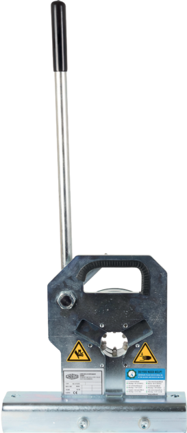 Uniflex Niederdruckschlauchpresse SL 3-16 M – Zwei-in-Eins-Lösung mit integrierten Backensätzen Uniflex