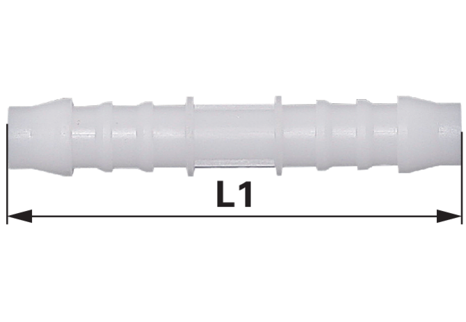 Schlauchverbinder PVC gerade für Schlauch 5 mm – Schlauchverbinder-PVC GartenShop24 - Hochwertige Gartengeräte