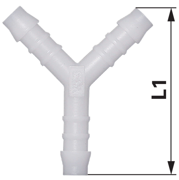 Y-Schlauchverbinder PVC für Schlauch 16 mm GartenShop24 - Hochwertige Gartengeräte