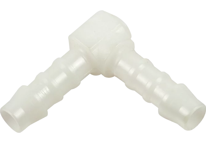 Winkelverbinder PVC für Schlauch 6 mm Innendurchmesser GartenShop24 - Hochwertige Gartengeräte