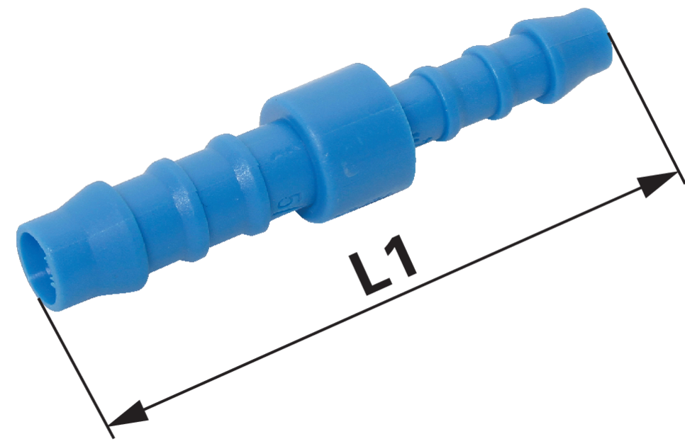 Reduzierverbinder PVC für Schlauch 10 – 6 mm GartenShop24 - Hochwertige Gartengeräte