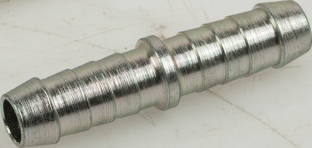 Schlauchverbinder Stahl verzinkt gerade für Schlauch 6 mm GartenShop24 - Hochwertige Gartengeräte