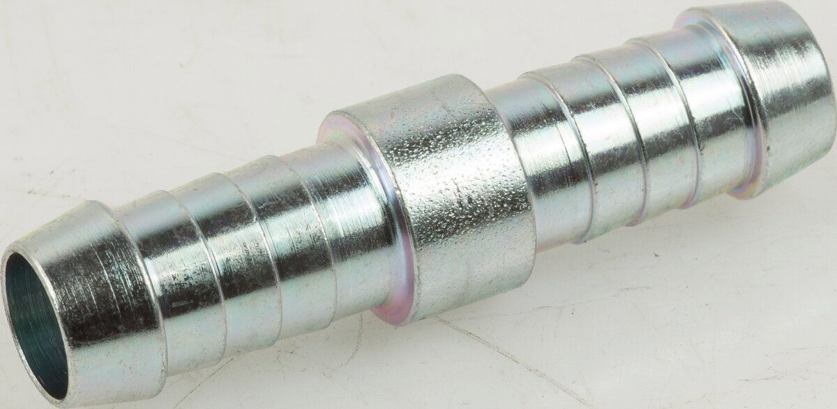 Schlauchverbinder Stahl verzinkt gerade 12 mm GartenShop24 - Hochwertige Gartengeräte