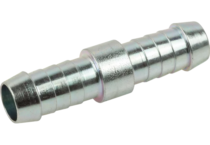 Schlauchverbinder Stahl verzinkt gerade 12 mm GartenShop24 - Hochwertige Gartengeräte