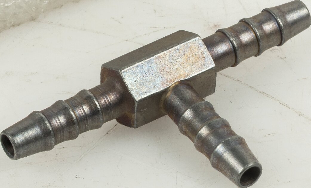 T-Schlauchverbinder Stahl verzinkt für Schlauch 4 mm GartenShop24 - Hochwertige Gartengeräte
