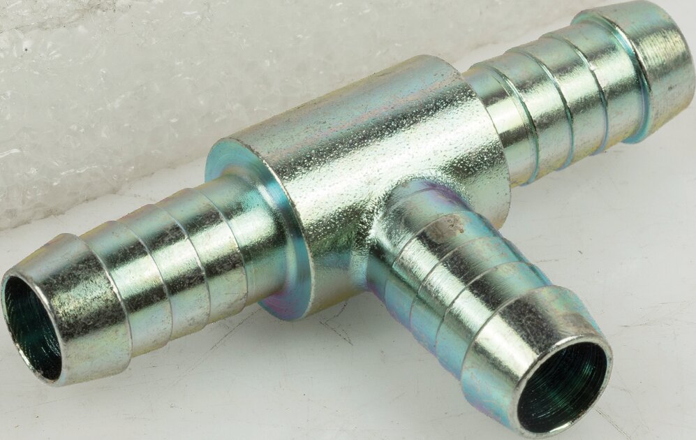T-Schlauchverbinder Stahl verzinkt für Schlauch 12 mm GartenShop24 - Hochwertige Gartengeräte