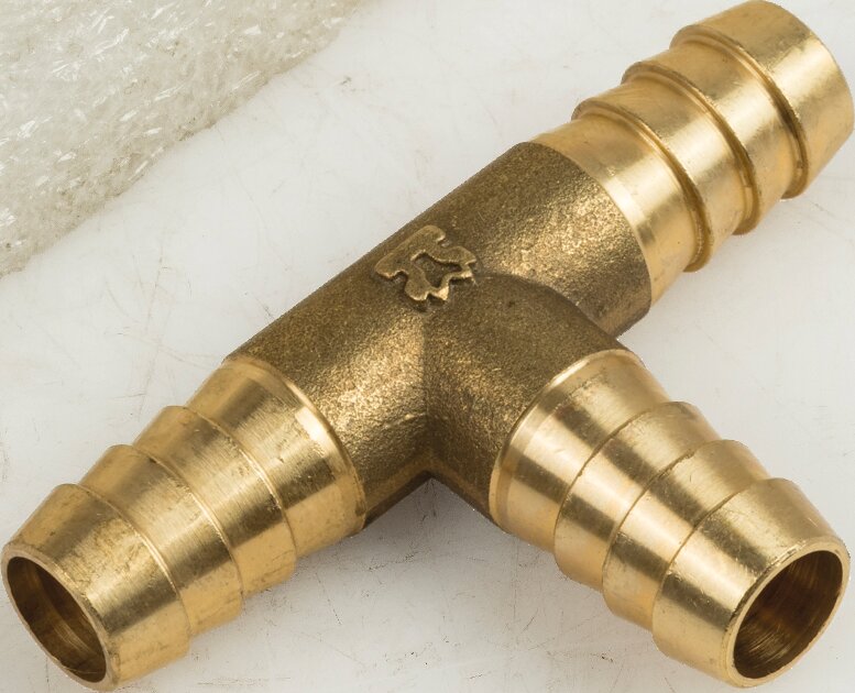 T-Schlauchverbinder Messing für Schlauch 13 mm GartenShop24 - Hochwertige Gartengeräte