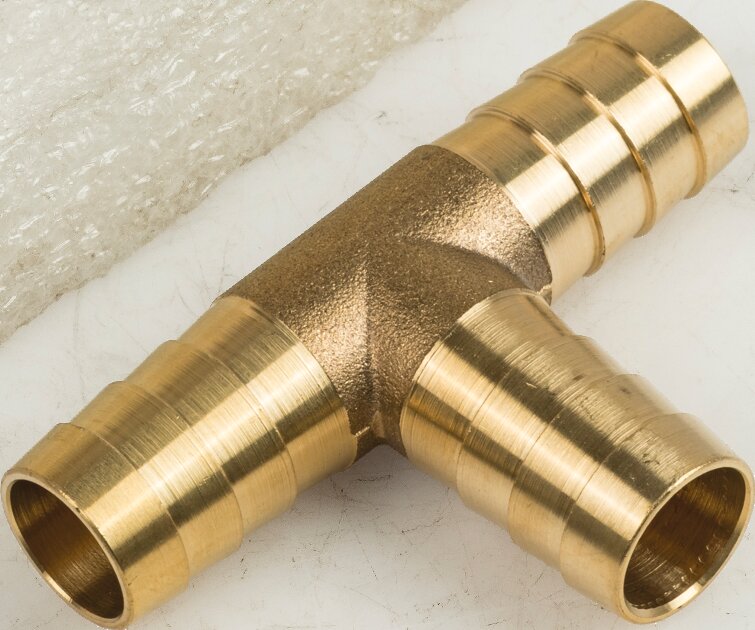 T-Schlauchverbinder Messing für Schlauch 15 mm GartenShop24 - Hochwertige Gartengeräte