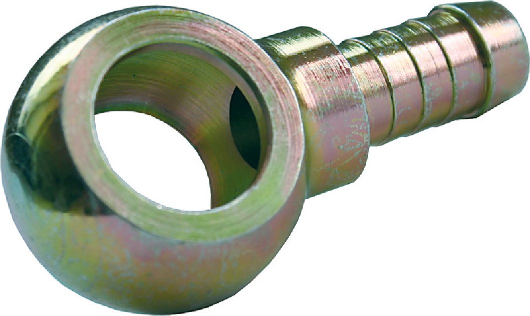 Ringanschluss NG 5, M8, einfach, gerade für Hohlschraube M8 GartenShop24 - Hochwertige Gartengeräte