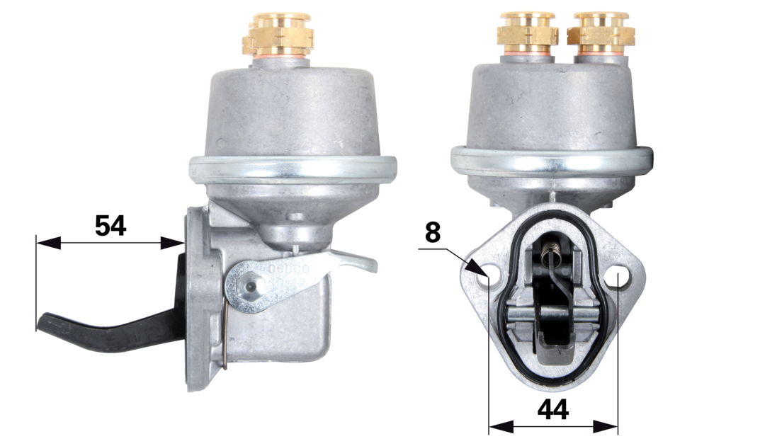 Kraftstoffpumpe anstelle von CNH 84268475 mit Dichtring GartenShop24 - Hochwertige Gartengeräte