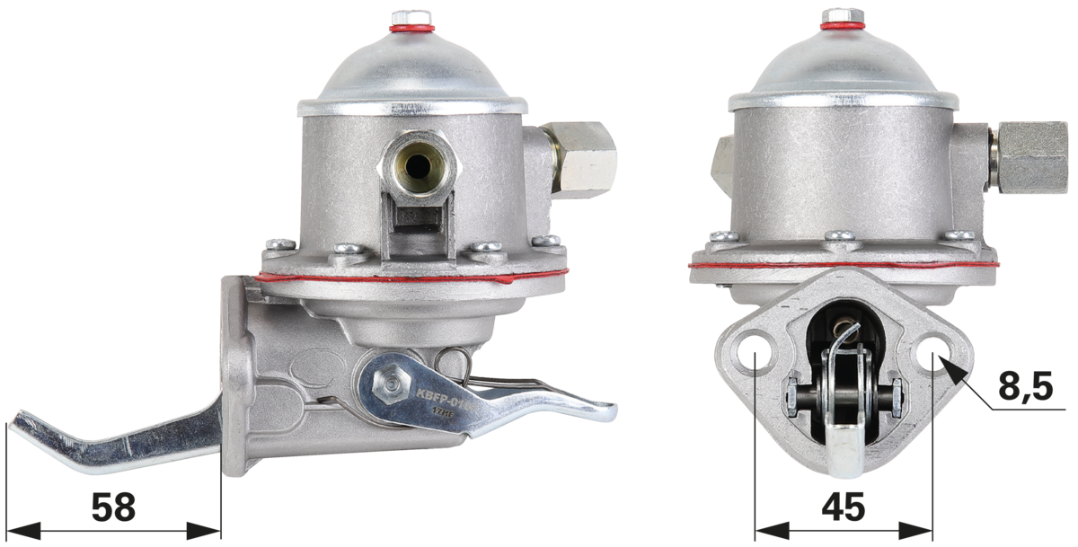 Kraftstoffpumpe anstelle von Steyr 161100080034 mit Dichtung GartenShop24 - Hochwertige Gartengeräte