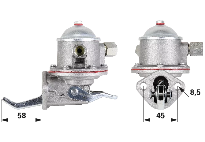 Kraftstoffpumpe anstelle von Steyr 161100080034 mit Dichtung GartenShop24 - Hochwertige Gartengeräte