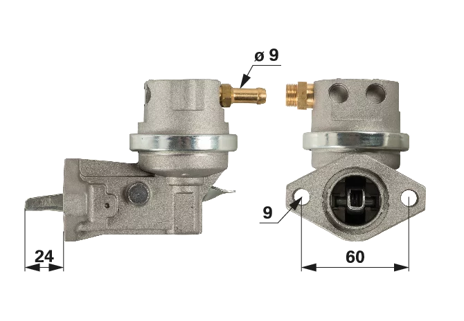 Kraftstoffpumpe anstelle von John Deere RE68345 GartenShop24 - Hochwertige Gartengeräte