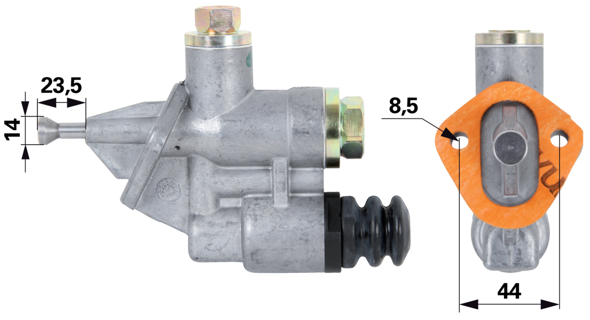 Kraftstoffpumpe anstelle von Case IH J936317 mit Dichtung GartenShop24 - Hochwertige Gartengeräte