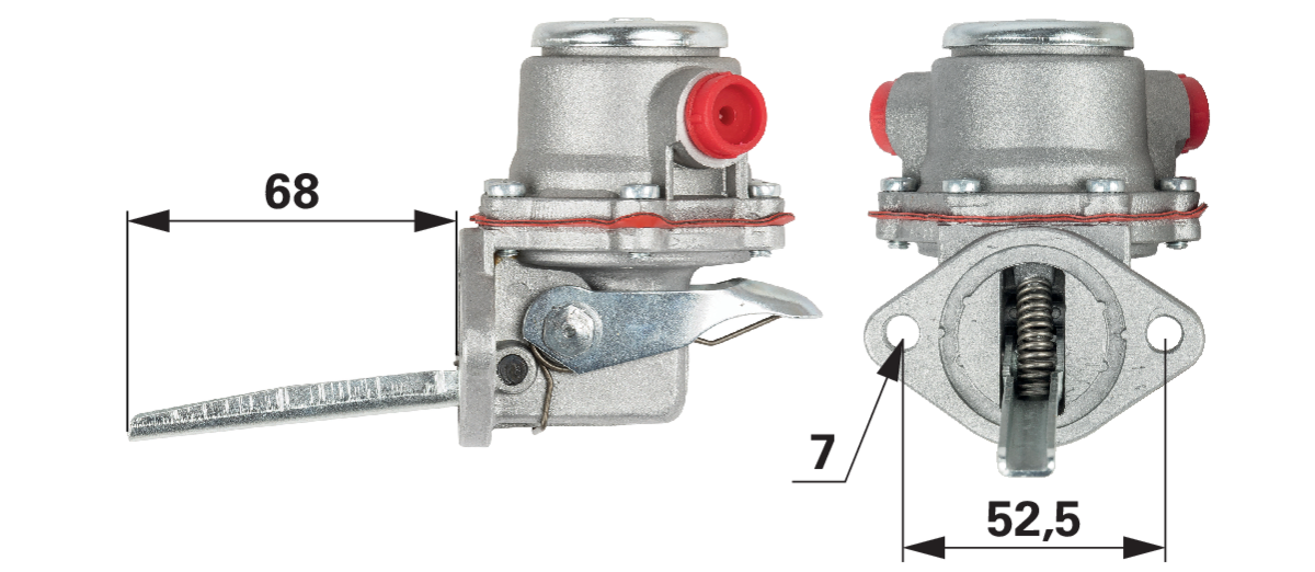 Kraftstoffpumpe passend für Case IH 3132697R92 GartenShop24 - Hochwertige Gartengeräte