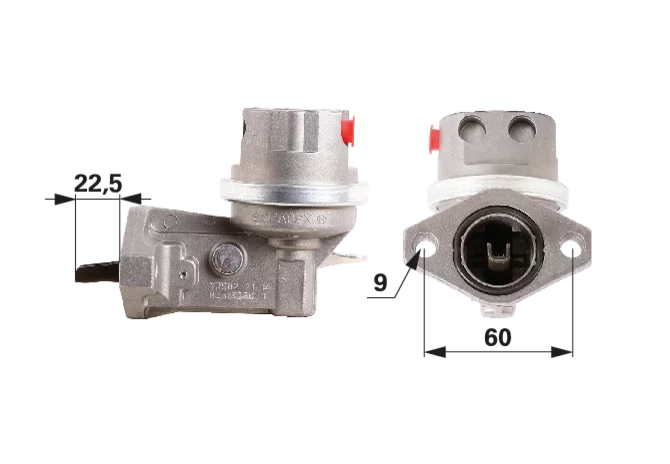 Kraftstoffpumpe anstelle von Claas 0011318210 mit Dichtring GartenShop24 - Hochwertige Gartengeräte
