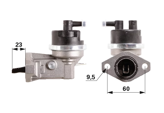 Kraftstoffpumpe anstelle von John Deere RE502513 mit Dichtring GartenShop24 - Hochwertige Gartengeräte